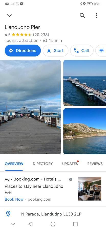 Netherton Studio Apartment 2 Rhôs-on-Sea 外观 照片