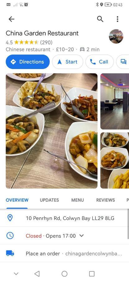 Netherton Studio Apartment 2 Rhôs-on-Sea 外观 照片
